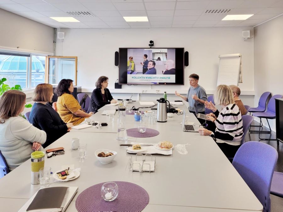 Ansatte ved Nordlandsforskning har workshop om kollektiv kvalitativ analyse som ein del av seminarrekka Fika och metod.